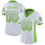 Neongrün-Marineblau Fußball Weiß Fashion Mesh Jersey Custom Drift Neongrün-Marineblau Fußball Weiß Fashion Mesh Jersey Custom Drift