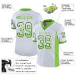 Neongrün-Marineblau Fußball Weiß Fashion Mesh Jersey Custom Drift Neongrün-Marineblau Fußball Weiß Fashion Mesh Jersey Custom Drift