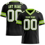Trikot Fußball Mesh Grün Authentic Custom Schwarz Weiß-Neon Trikot Fußball Mesh Grün Authentic Custom Schwarz Weiß-Neon