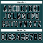 Schwarz-Weiß Mesh Fußball Authentic Jersey Custom Green Midnight Schwarz-Weiß Mesh Fußball Authentic Jersey Custom Green Midnight