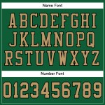 Benutzerdefiniertes authentisches Kelly Green Gold-Black Old Football Mesh-Trikot Benutzerdefiniertes authentisches Kelly Green Gold-Black Old Football Mesh-Trikot