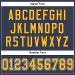 Mesh Navy Custom Gold-Light Authentic Blue Jersey Fußball Mesh Navy Custom Gold-Light Authentic Blue Jersey Fußball