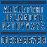 Mesh-Trikot Authentic Custom Panther Blau Marine-Weiß Fußball Mesh-Trikot Authentic Custom Panther Blau Marine-Weiß Fußball