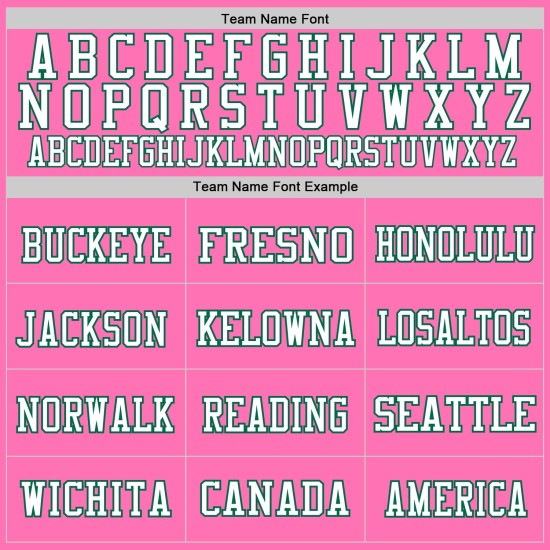 Grün-Weiß Mesh Authentic Pink Kelly Custom Jersey Football Grün-Weiß Mesh Authentic Pink Kelly Custom Jersey Football