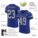 Royal Football Mesh Grau-Schwarz Authentic Trikot Custom Royal Football Mesh Grau-Schwarz Authentic Trikot Custom