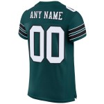 Midnight Jersey Weiß-Schwarz Grün Custom Football Mesh Authentic Midnight Jersey Weiß-Schwarz Grün Custom Football Mesh Authentic