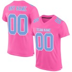 Trikot Custom Blau-Weiß Fußball Authentic Mesh Hellrosa Trikot Custom Blau-Weiß Fußball Authentic Mesh Hellrosa