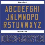 Authentisches Goldtrikot Royal-Old Football Royal Custom Mesh Authentisches Goldtrikot Royal-Old Football Royal Custom Mesh