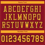 Gold-Schwarzes Cardinal Football-Trikot, individuell gestaltetes authentisches Mesh Gold-Schwarzes Cardinal Football-Trikot, individuell gestaltetes authentisches Mesh