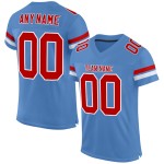 Rot-Weiß Custom Blau Jersey Authentic Mesh Football Light Rot-Weiß Custom Blau Jersey Authentic Mesh Football Light