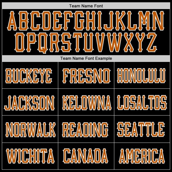 Benutzerdefiniertes authentisches schwarzes orange-weißes Texas Football-Trikot Benutzerdefiniertes authentisches schwarzes orange-weißes Texas Football-Trikot