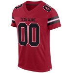 Football Custom Mesh Authentic Trikot Cardinal Schwarz-Weiß Football Custom Mesh Authentic Trikot Cardinal Schwarz-Weiß